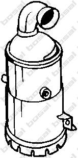 090-492 Bosal convertidor - catalisador