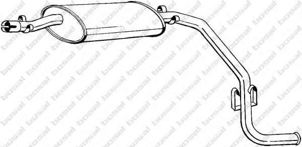 Выхлоп задний Polmostrow 7158 цена, от 48.63 USD