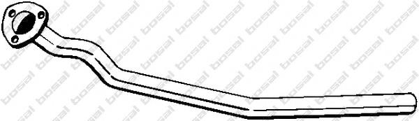 801-155 Bosal tubo de admissão dianteiro (calças do silenciador)