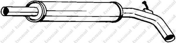 Глушитель, центральная часть VAG 6N0253209E цена, от 41.24 USD