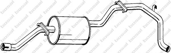 Купить 3051 Polmostrow Глушитель задний