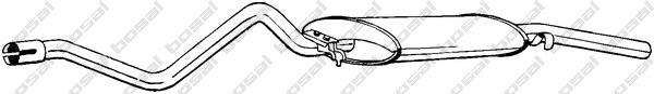 FP 7114 G31 Polmostrow silenciador, parte traseira