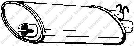 464986 Volvo Выхлопная труба