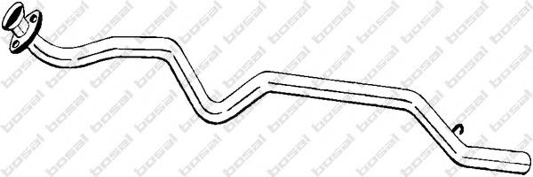 Tubo de admissão dianteiro (calças) do silenciador para Renault Trafic (TXW)