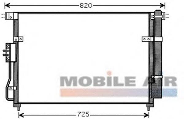 976064D801 Hyundai/Kia radiador de aparelho de ar condicionado