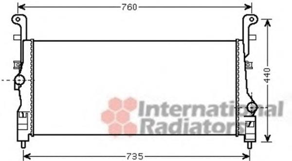 Radiador de intercooler para Hyundai Grandeur (TG)