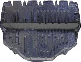 Proteção de motor, de panela (da seção de motor) Volkswagen Polo 5 6R1, 6C1