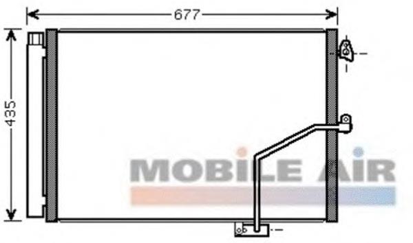 Compre 260423 REMA-PARTS Radiador de aparelho de ar condicionado