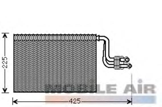 0600V364 VAN Wezel vaporizador de aparelho de ar condicionado