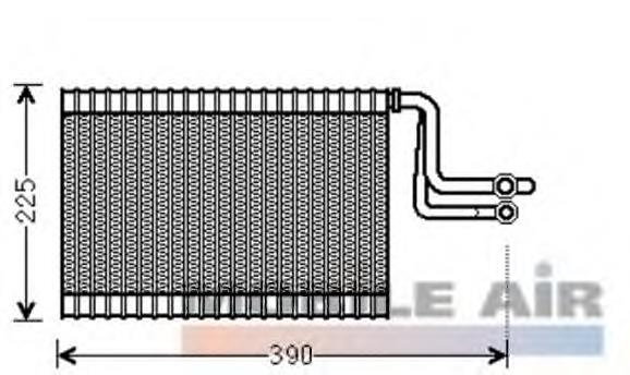 64119179802 BMW vaporizador de aparelho de ar condicionado