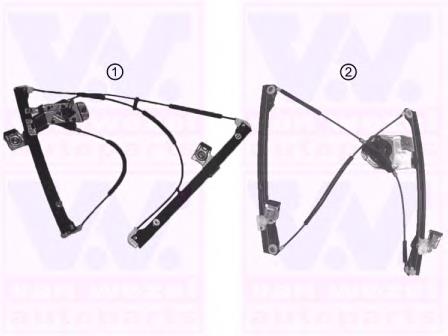 Механизм стеклоподъемника двери передней левой 5824231 VAN Wezel