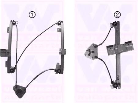 Механизм стеклоподъемника двери передней левой 1807263 VAN Wezel