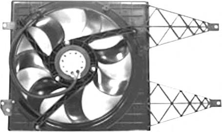 83327 Vika difusor do radiador de aparelho de ar condicionado