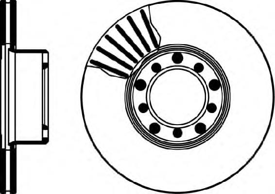 92020400 Textar disco do freio dianteiro