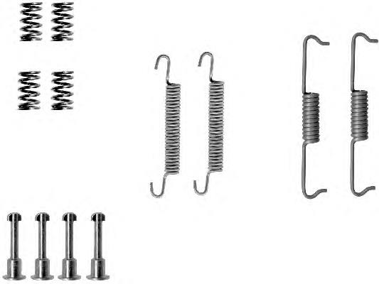 97032200 Textar kit de montagem das sapatas traseiras de tambor