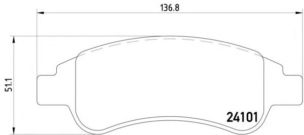 Колодки Textar 2410101 цена, от 28.15 USD