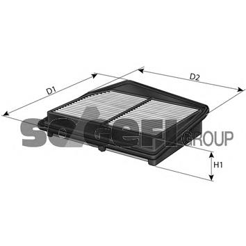 A1505 Purflux filtro de ar