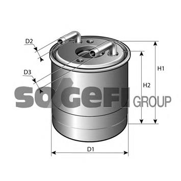 FCS785 Purflux filtro de combustível