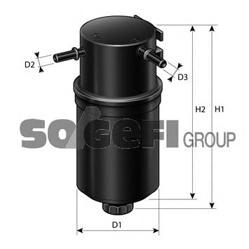 ST6139 SCT filtro de combustível