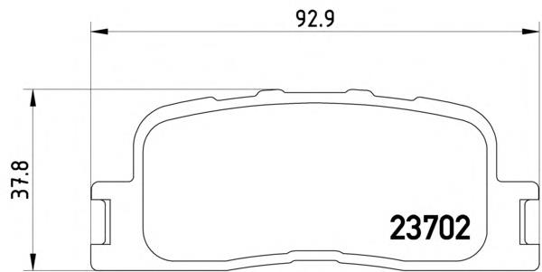 Колодки дисковые  Textar 2370201 цена, от 19.32 USD