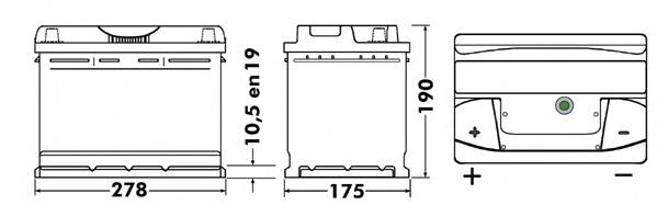 Купить EB741 Exide Батарея аккумуляторная