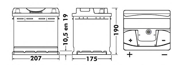 Купить EB501 Exide Батарея аккумуляторная