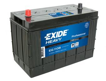 EG110B Exide bateria recarregável (pilha)