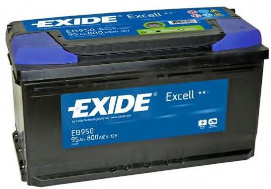 EB950 Exide bateria recarregável (pilha)