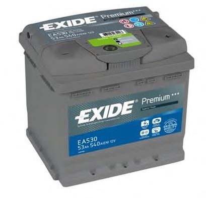 EA530 Exide bateria recarregável (pilha)