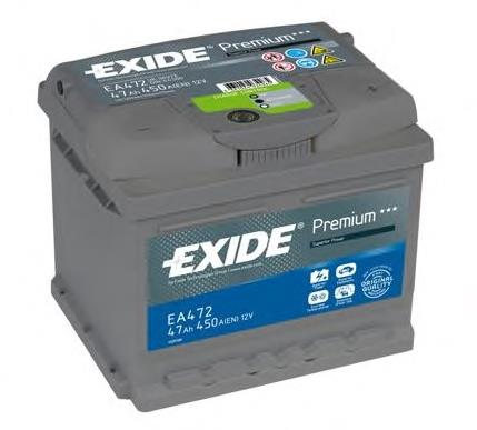 EA472 Exide bateria recarregável (pilha)