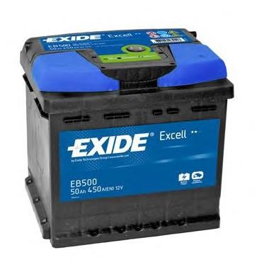 EB500 Exide bateria recarregável (pilha)