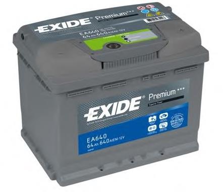EA640 Exide bateria recarregável (pilha)