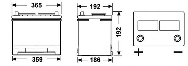 Купить EB788 Exide Батарея аккумуляторная