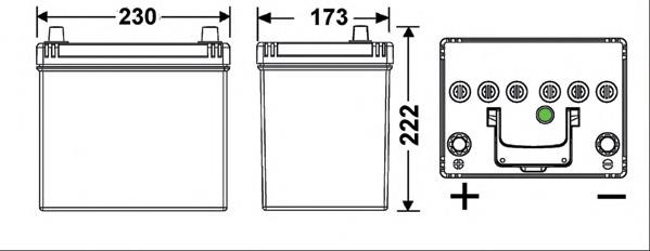 406025 Solgy bateria recarregável (pilha)
