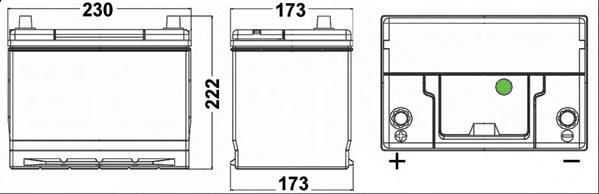 Купить EA655 Exide Батарея аккумуляторная