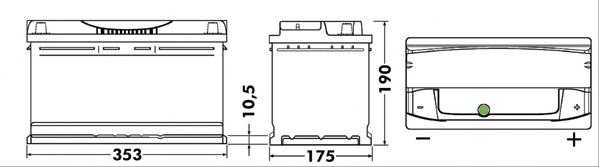 Bateria recarregável (PILHA) Seat Leon 1 1M1