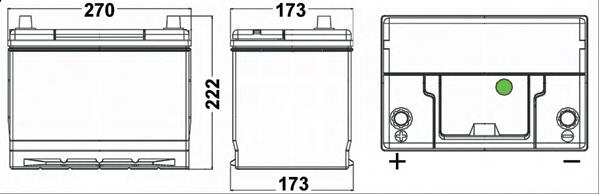 Bateria recarregável (PILHA) para Nissan Vanette (C23)