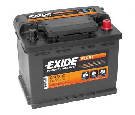 Аккумулятор автомобильный Exide EN600 цена, от 93.97 USD