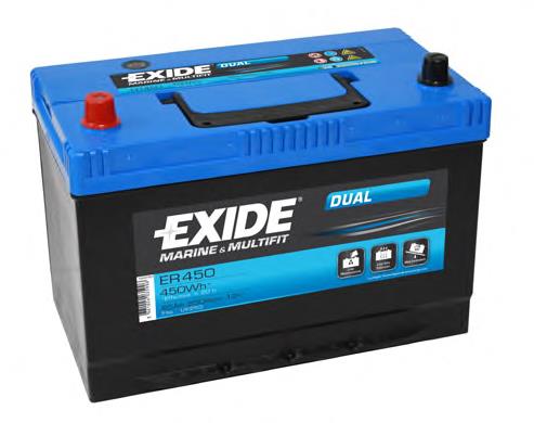 ER450 Exide bateria recarregável (pilha)