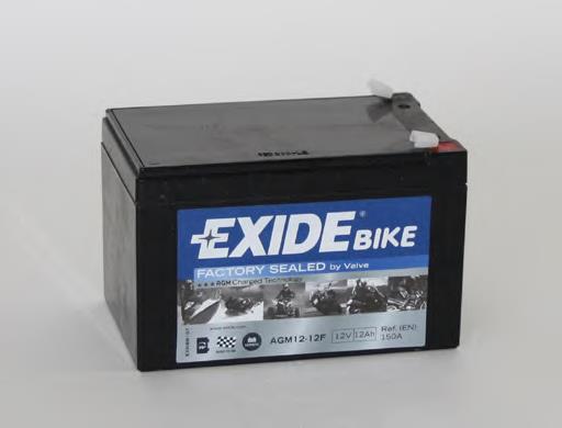 Аккумулятор автомобильный Exide AGM1212F цена, от 49.28 USD
