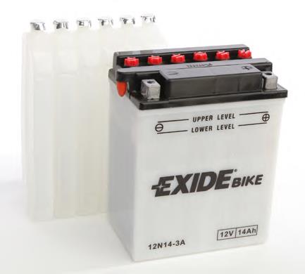 Аккумулятор автомобильный Exide 12N143A цена, от 59.07 USD
