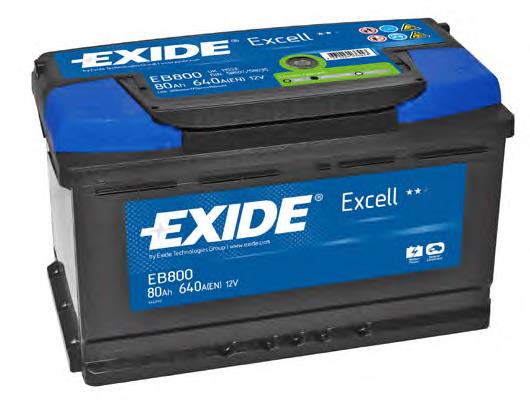 АКБ Exide EB800