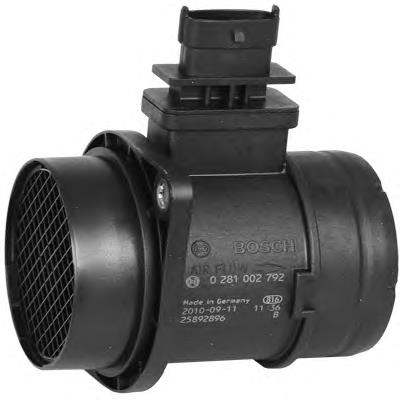 281002792 Bosch sensor de fluxo (consumo de ar, medidor de consumo M.A.F. - (Mass Airflow))