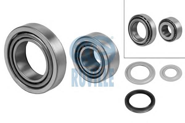 4076 Ruville Подшипник ступицы передней