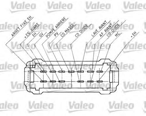 Правый подрулевой переключатель  Renault (RVI) 7701036542 цена, от 68.69 USD