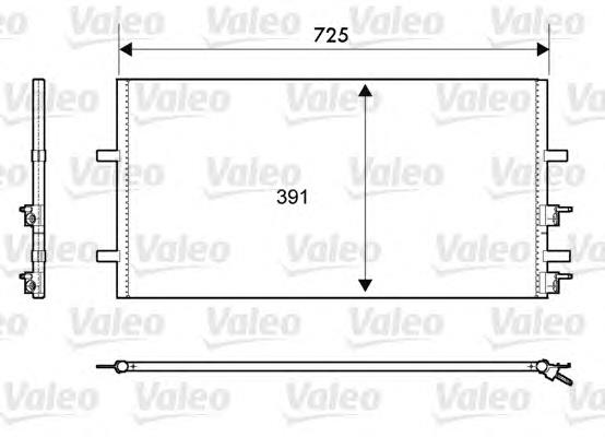 Купить 814087 VALEO Радиатор системы охлаждения кондиционера