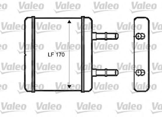 812396 VALEO radiador de forno (de aquecedor)