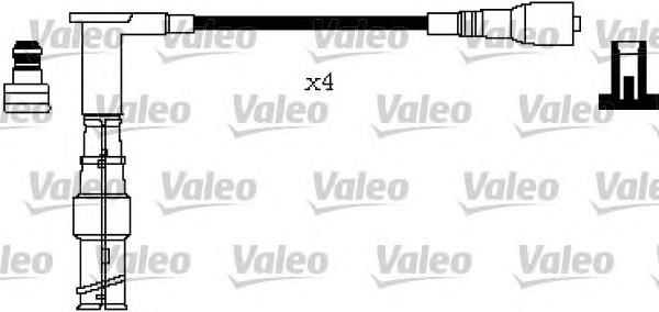 346325 VALEO fios de alta voltagem, kit