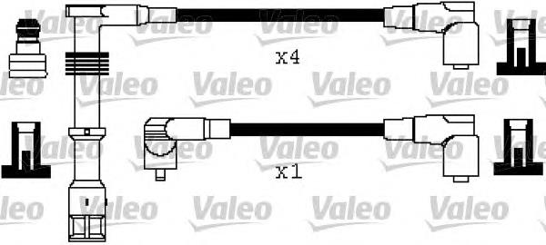 Fios de alta voltagem, kit 346319 VALEO