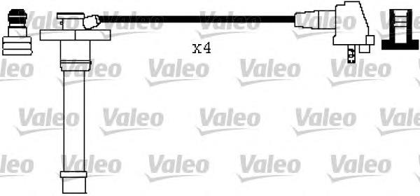 346257 VALEO fios de alta voltagem, kit